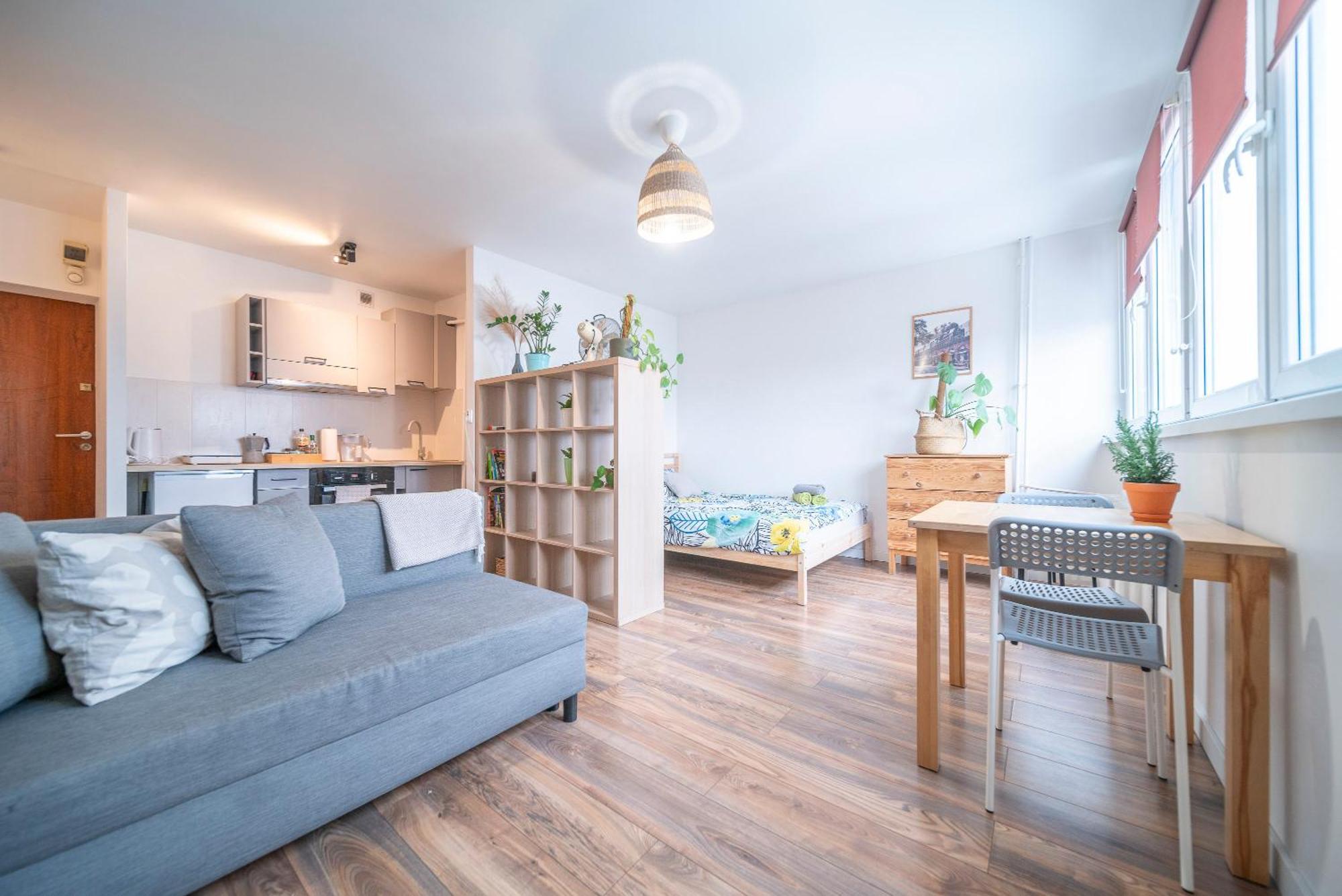 10Th Floor Studio In The City Center Of Wroclaw 아파트 외부 사진